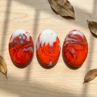 Vente en gros d'agates sang de poulet, cristaux de palmier, artisanat en cristal, cristaux et pierres rouges de guérison pour la décoration Feng Shui