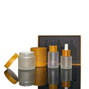 Envases Cosméticos de Bambú al por Mayor de 1oz, Botellas para Suero, Botellas para Crema Facial, Frascos Cosméticos de Vidrio con Tapas de Bambú - Product Image 3