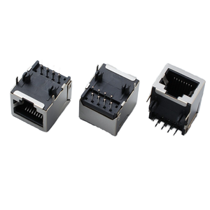 Connecteur RJ45 femelle 8P8C, prise réseau multi-positions, joint intégral, tout en plastique, contact en cuivre, IP20, connecteur rectangulaire - Product Image 5