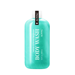 Aoying Vetiver & Lemon Bergamot Long Lasting <b>Perfumed</b> Moisturizing Body Wash Shower Gel 500ml for Women All Skin Types - Product Image 1