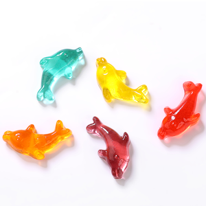 15% nước ép trái cây nội dung trái cây táo/đào Gummy Vòng hình kẹo - Product Image 2