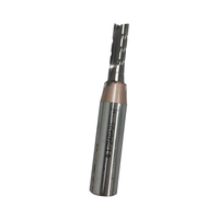 Vollhartmetall TCT 12,7mm 3-Schneidig 1/2 Zoll Gerade Fräser mit Spanbrecher für Holzbearbeitung OEM ODM Hochgeschwindigkeit