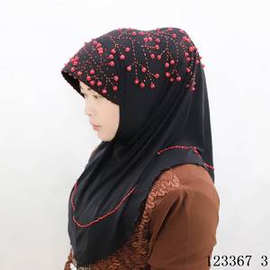 Nouveau Foulard Musulman Perlé Fait Main en Perles Malaisiennes Haut de Gamme pour Femme – Vente en Gros - Product Image 6