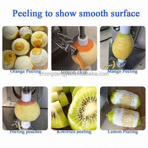 Electric Fresh Kiwi Fruit Orange Lemon Zester <b>apple</b> Round Shape Citrus <b>Peeler</b> Machine Pear mango Fresh Fruit Peeling Machine - Product Image 2