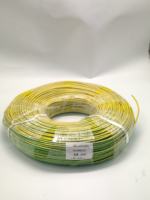Fil de terre UL1015 12AWG jaune-vert 600V 105°C, câble de mise à la terre en cuivre toronné isolé PVC, rouleau de 300M pour câblage d'appareils