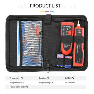 Comprobador <span class=keywords><strong>de</strong></span> Cables <span class=keywords><strong>de</strong></span> <span class=keywords><strong>Red</strong></span> LAN Cat5 Cat6 <span class=keywords><strong>RJ45</strong></span> UTP STP, Localizador <span class=keywords><strong>de</strong></span> Líneas Telefónicas, Rastreador <span class=keywords><strong>de</strong></span> Cables, Diagnóstico <span class=keywords><strong>de</strong></span> Tono y Distancia - Product Image 3