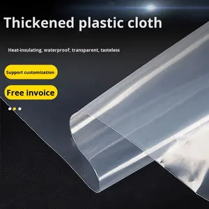 पारदर्शी puv ग्रीनहाउस फिल्म मोटी शीट वाटरप्रूफ वर्षाप्रूफ विंडप्रूफ कोलडप्रूफ कृषि विंडो सील - Product Image 2