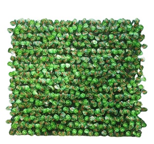 Decorazione per la casa verde edera foglie artificiali in plastica resistente eco-friendly recinzione espandibile per uso interno esterno - Product Image 1
