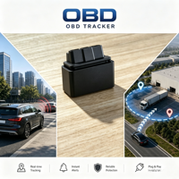 Traceur GPS OBD 4G intelligent pour flotte d'entreprise OBDG04 avec détection ACC, surveillance vocale, géolocalisation et alerte de survitesse
