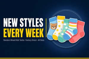 Chaussettes fantaisie 3D pour enfants, lot en gros en liquidation, motifs de dinosaures de dessins animés assortis aléatoirement, chaussettes mi-mollet pour enfants, surplus de stock - Product Image 2