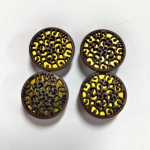 Botones a presión <span class=keywords><strong>de</strong></span> metal para ropa con diseño <span class=keywords><strong>de</strong></span> logotipo personalizado reciclado respetuoso con el medio ambiente dorado elegante - Product Image 2