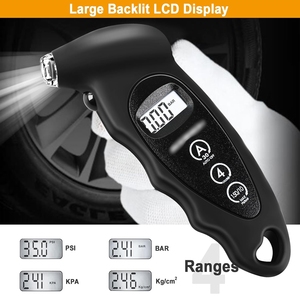 Amazon nóng bán kỹ thuật số đo áp suất lốp với lốp đo độ sâu - Product Image 5