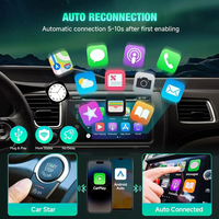 Adaptateur CarPlay sans fil, petite taille, portable, adaptateur Android Auto pour voitures, convertisseur USB 2 en 1, adaptateur CarPlay