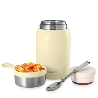 Boîte à lunch isotherme Everich pour aliments chauds, en acier inoxydable, sous vide, pour enfants