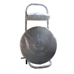 Chariot de distributeur de cerclage mobile de chariot à main d'emballage manuel en acier portatif pour la courroie d'ANIMAL FAMILIER de pp - Product Image 4