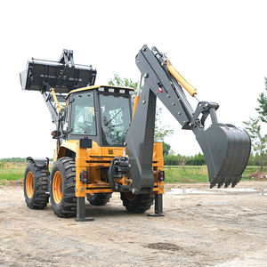 Новый мини-экскаватор-погрузчик 4x4 для ремонта дорожного покрытия, компактный, с запасными частями, по выгодной цене - Product Image 5
