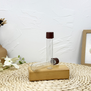 10ml 15ml 20ml 30ml 50ml tube à essai en verre résistant aux enfants rond clair avec bouchon à vis CR - Product Image 5