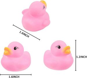 Wholesale Custom Logo Multicolor Mini Rubber Ducks <b>Bath</b> Toy Bulk Float Duck Baby Shower Birthday Party Christmas Favors Gift - Product Image 2