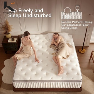 Customizable Super Wholesale Hotel Mattress King Size Pocket Spring <b>Memory</b> Foam Latex in a <b>Box</b> KT-M018 Latex Mattress in a <b>Box</b> K - Product Image 2
