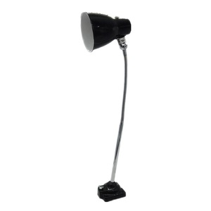 Lámpara para Máquina Herramienta, Lámpara de Escritorio, Lámpara para Torno, Cabezal de Cerámica, Manguera Flexible, Base Universal, 24V 36V, Construcción de Acero - Product Image 1