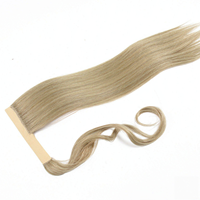 Queue de cheval synthétique lisse haute température D.S Hair 22" 100g à enrouler pour femmes – Vente en gros