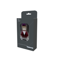 Vente en gros de boîte de papier pour diffuseur d'arômes d'encre de soja Boîte d'emballage biodégradable pour parfum de voiture Boîte de papier pour diffuseur de voiture personnalisée