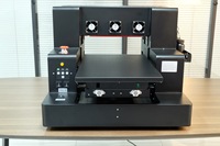 Printer UV Flatbed A3 32x50cm dengan Print Head XP600, Printer Inkjet UV Multifungsi untuk Akrilik, Kayu, dan Pilihan Silinder Rotary