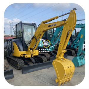 Second-hand Komatsu pc35 Used <b>Excavator</b> Japan Brand Komatsu 3D88E Engine 3.5-ton Compact Mini <b>Excavator</b> pc18 pc45 pc78 - Product Image 1