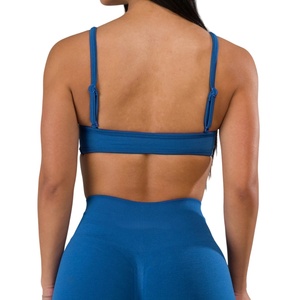 OEM Manufactured High Quality <b>Ladies</b> <b>Sports</b> <b>Bra</b> Soft Durable Custom Logo Front Plus Size Low Price Casual Athletic Fashion - Product Image 3