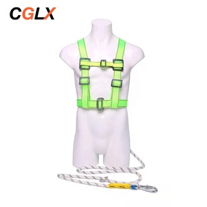 Ceinture de sécurité pour travaux <span class=keywords><strong>en</strong></span> hauteur, cordes de sécurité, crochet, escalade <span class=keywords><strong>en</strong></span> plein air, harnais à trois points pour électricien, équipement de construction - Product Image 1