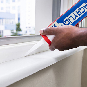 HOUSEAL 550 <strong>Acoustic</strong> White Caulking Paintable Water Based Acrylic One Component Silicone <strong>Sealant</strong> 300ML for Construction Use - Product Image 4