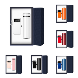 High Quality Custom Logo Business Gift Set-Manufacturer's Power Bank with Vacuum Cup Wholesale Option Available