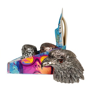 Nuevo Molinillo Magnético de Hierbas Secas de Cuatro Capas con Forma de Águila, de Aleación de Zinc, Manual, para Tabaco y Especias - Product Image 4