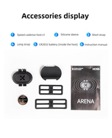 Capteur de vitesse et de cadence ANT+ pour le cyclisme, moniteur de fréquence cardiaque, ceinture pectorale sans fil, ordinateur de vélo, accessoires de vélo