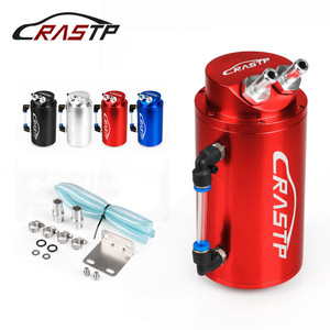 CRASTP Nouveau Collecteur d'Huile Rond en Aluminium 300ML pour Rétrofit/Mise à Niveau Automobile - Product Image 1