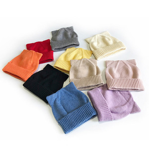 Chapeaux <span class=keywords><strong>tricot</strong></span>és pour enfants, automne et hiver, mignons filles et garçons, <span class=keywords><strong>bonnet</strong></span> chaud en plein air pour bébé et <span class=keywords><strong>chat</strong></span> - Product Image 1