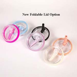 RTS Multicolor 40Oz Bling Acero inoxidable Resina aislada Rhinestone Vaso de acero inoxidable con mango - Product Image 6