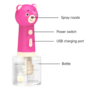Nueva Máquina de Espuma Eléctrica Recargable a Prueba de Agua ABS para Bañar y Limpiar Mascotas - Product Image 5