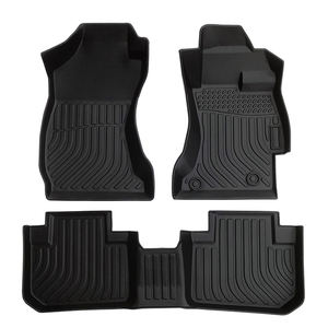Alfombrillas antideslizantes para coche <span class=keywords><strong>Honda</strong></span> accord <span class=keywords><strong>crv</strong></span> fit Jazz, alfombras 3D para el suelo del conductor de la mano derecha, sin olor - Product Image 1