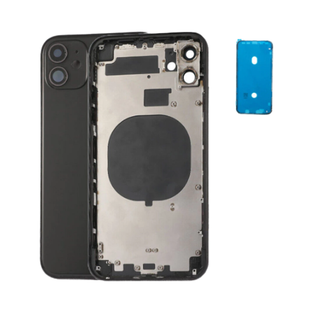 Aluminum Alloy Battery Back Glass Cover for 8 8Plus XR XS Max Case