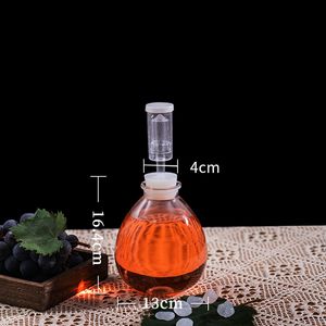 <span class=keywords><strong>Bouteille</strong></span> en verre transparente en forme de goutte 500ml 1000ml 1500ml avec boîte et sac. - Product Image 5