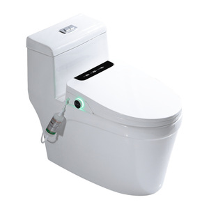 Inodoro Inteligente de Cerámica de Lujo, Montado en el Suelo, con Asiento con Calefacción Instantánea Automática, NJ-96 - Product Image 4