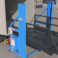 Plateforme de levage et de déchargement de conteneurs verticale hydraulique mobile pour la manutention des marchandises en entrepôt et sur camion