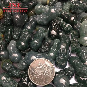 Jadeíta de Birmania, Jadeíta Azul Agua, Colgante de Pixiu, Jade Helado, Pulsera para Hombre, Colgante para Mujer, Venta al por Mayor - Product Image 3