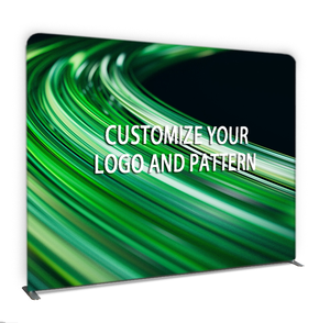 कस्टम 10 फीट पर्यावरण अनुकूल पोर्टेबल पृष्ठभूमि स्टैंड डिजिटल प्रिंटिंग तनाव प्रदर्शन बैनर - Product Image 2