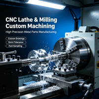 Pièces usinées CNC OEM à haute tolérance, composants métalliques sur mesure, fabrication selon les dessins du client