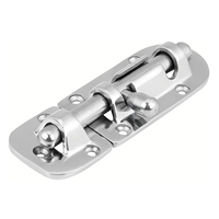 316 acier inoxydable bateau porte serrure bateau barre sécurité serrure coulissante robuste Marine bateau porte fenêtre serrure glissière boulon fermoir