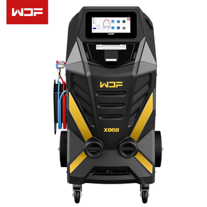 WDF X868 nouvel équipement d'entretien automobile R134a climatisation réfrigérant récupération Machine de charge métal pour Automobile AC Flush - Product Image 2