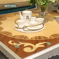 BFP Home One Stop Furniture, meubles classiques sculptés à la main, canapé en bois massif, designs royaux français, ensemble de canapés