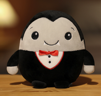 Peluche de haute qualité, poupée zombie vampire pour Halloween, jouet en peluche mignon, cadeaux d'Halloween pour enfants, jouet d'Halloween personnalisé en forme d'animal de dessin animé